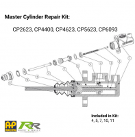 CP2623, CP4400, CP4623, CP5623 & CP6093 Repair Kits