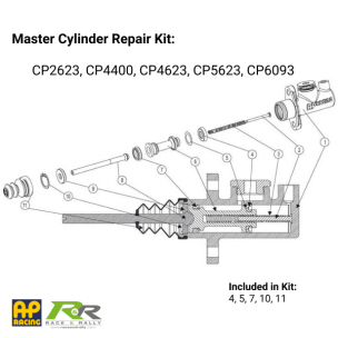 CP2623 Repair Kit Drawing